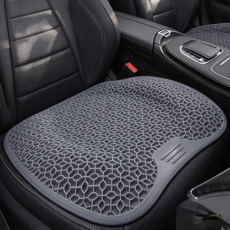 Office Chair Cushion - Ergonomisch zitkussen met honingraatstructuur en gel,