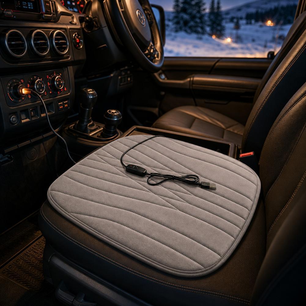 Office Chair Cushion - Verwarmd zitkussen, USB 5V, snel opwarmend