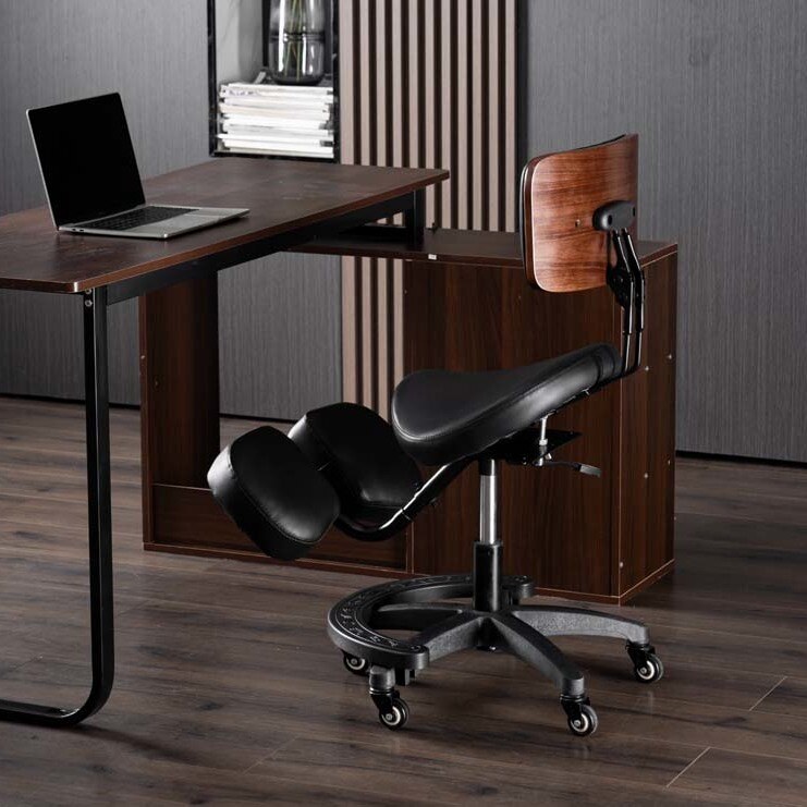 Office Chair - Verstelbare ergonomische kniesterstoel voor houdingscorrectie, geschikt