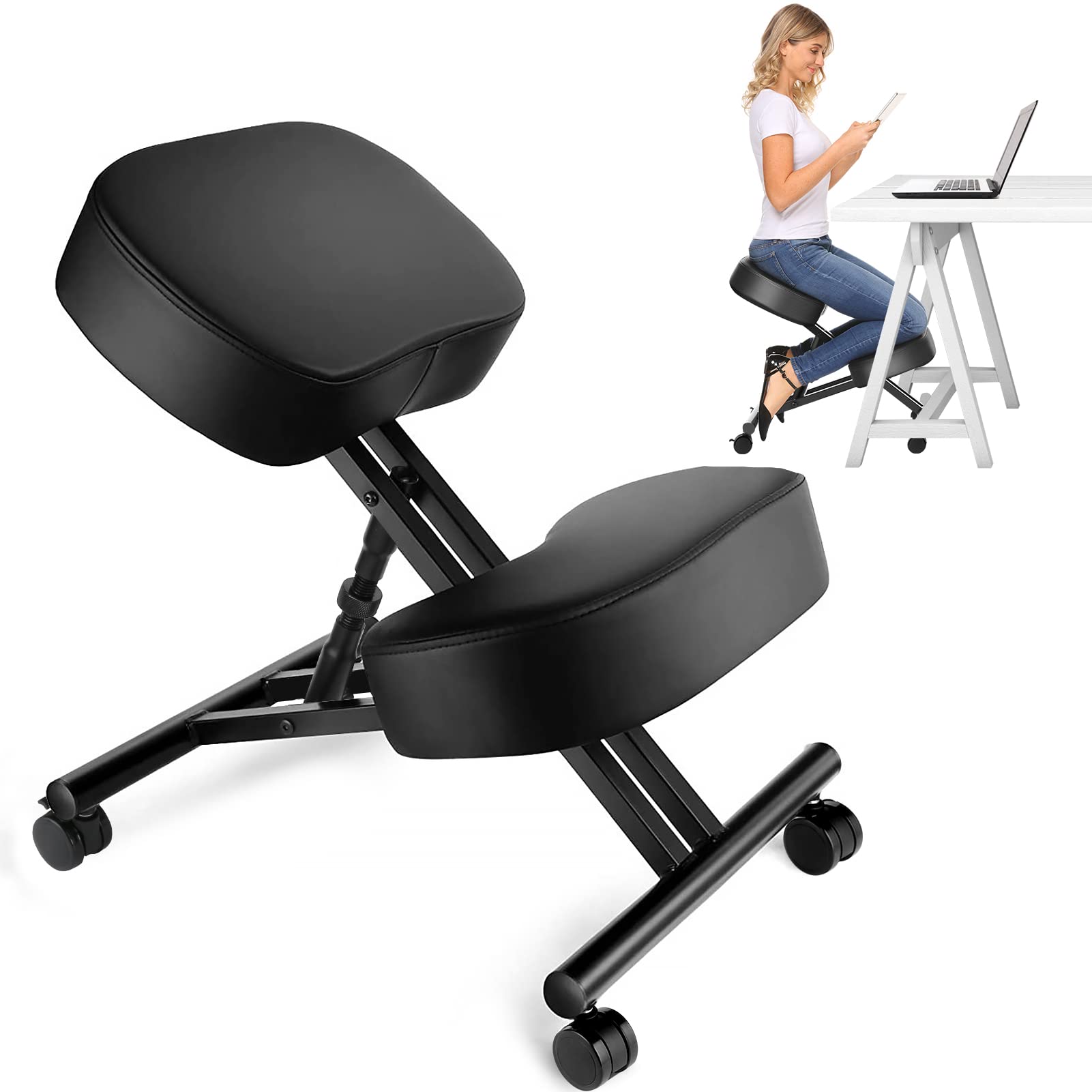 Ergonomische knielstoel voor k - Office Chair recensie en prijs