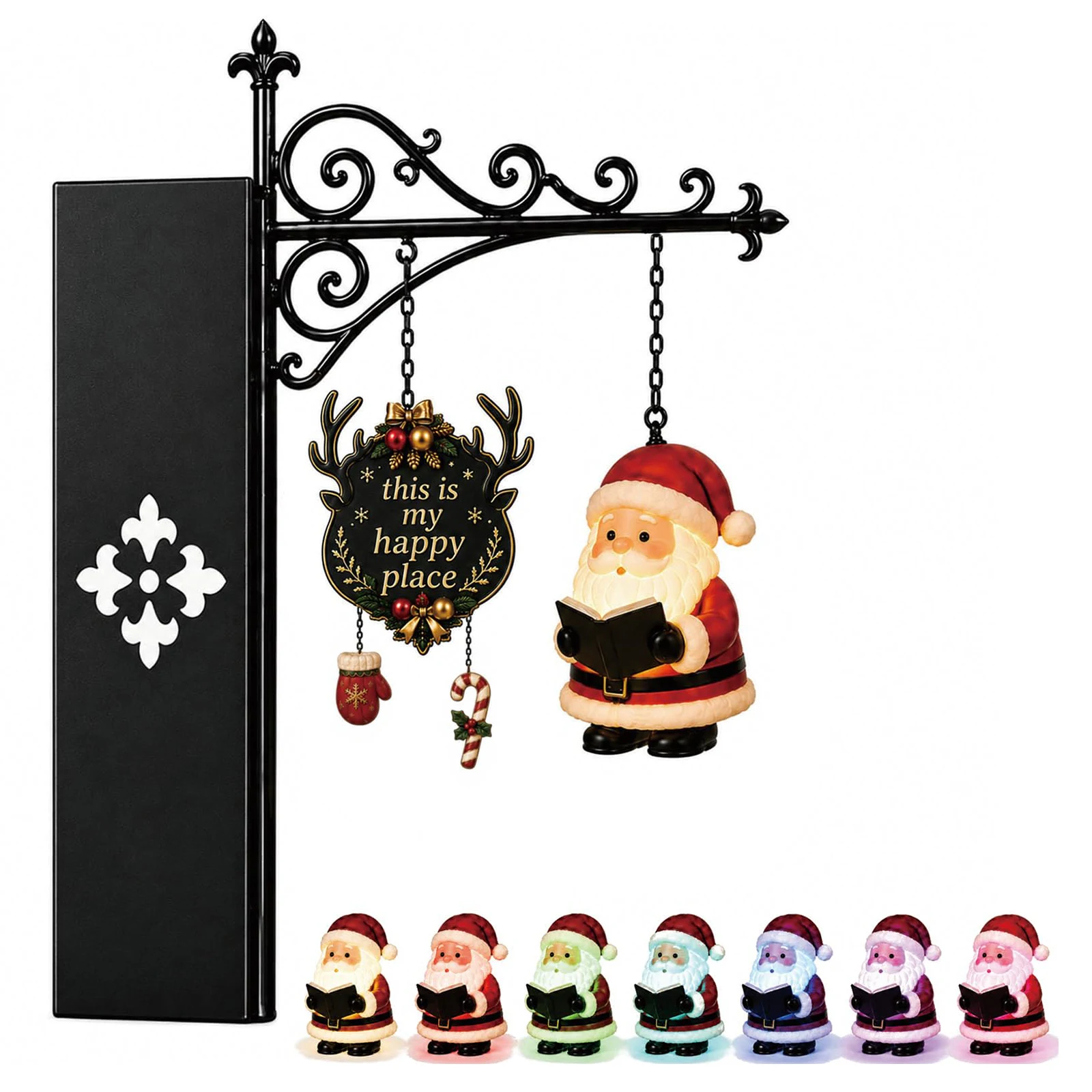 LED Boekenplank Kerstman Kerst - Bookshelf recensie en prijs