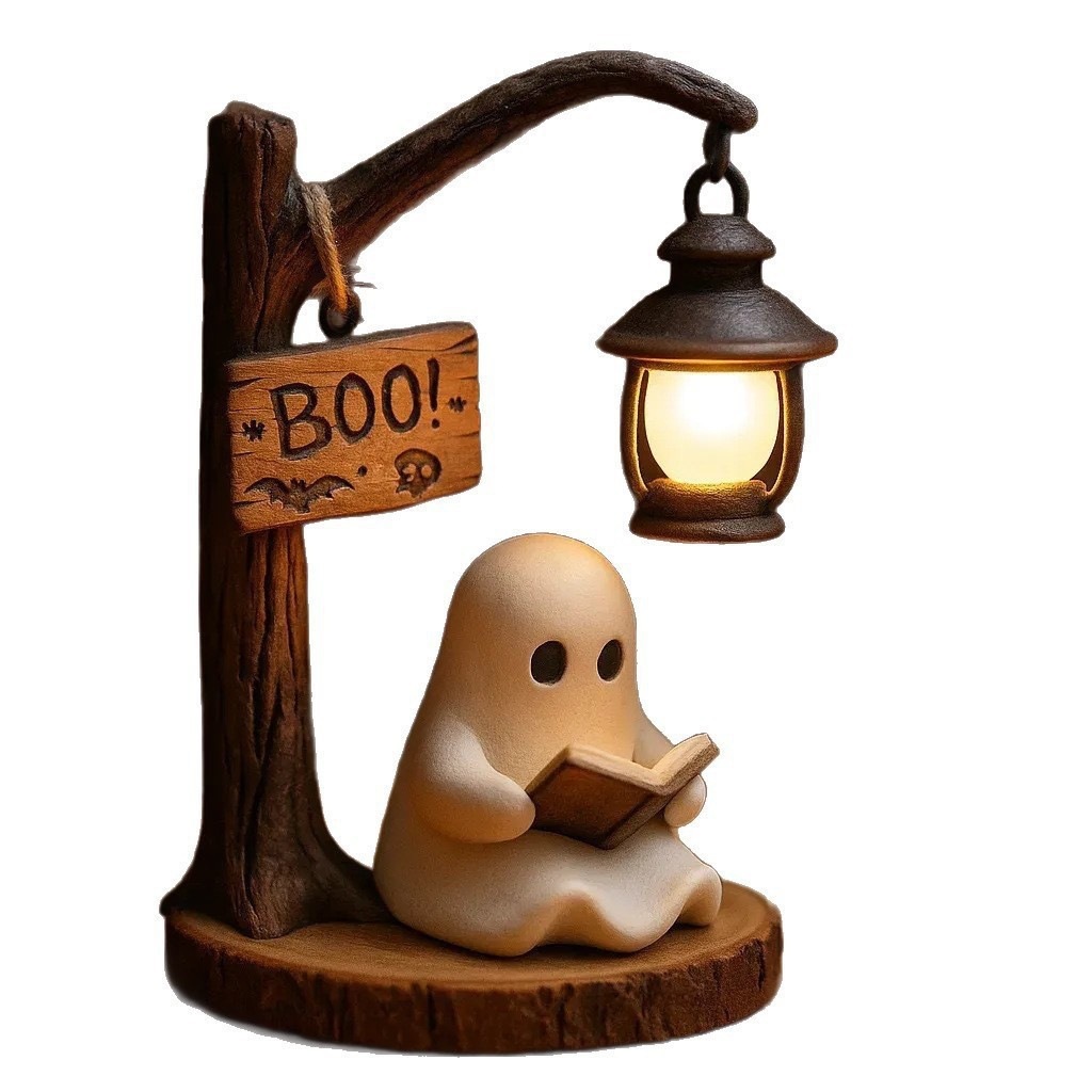 Spookachtige leeslamp 4,3x3,14 - Bookshelf recensie en prijs
