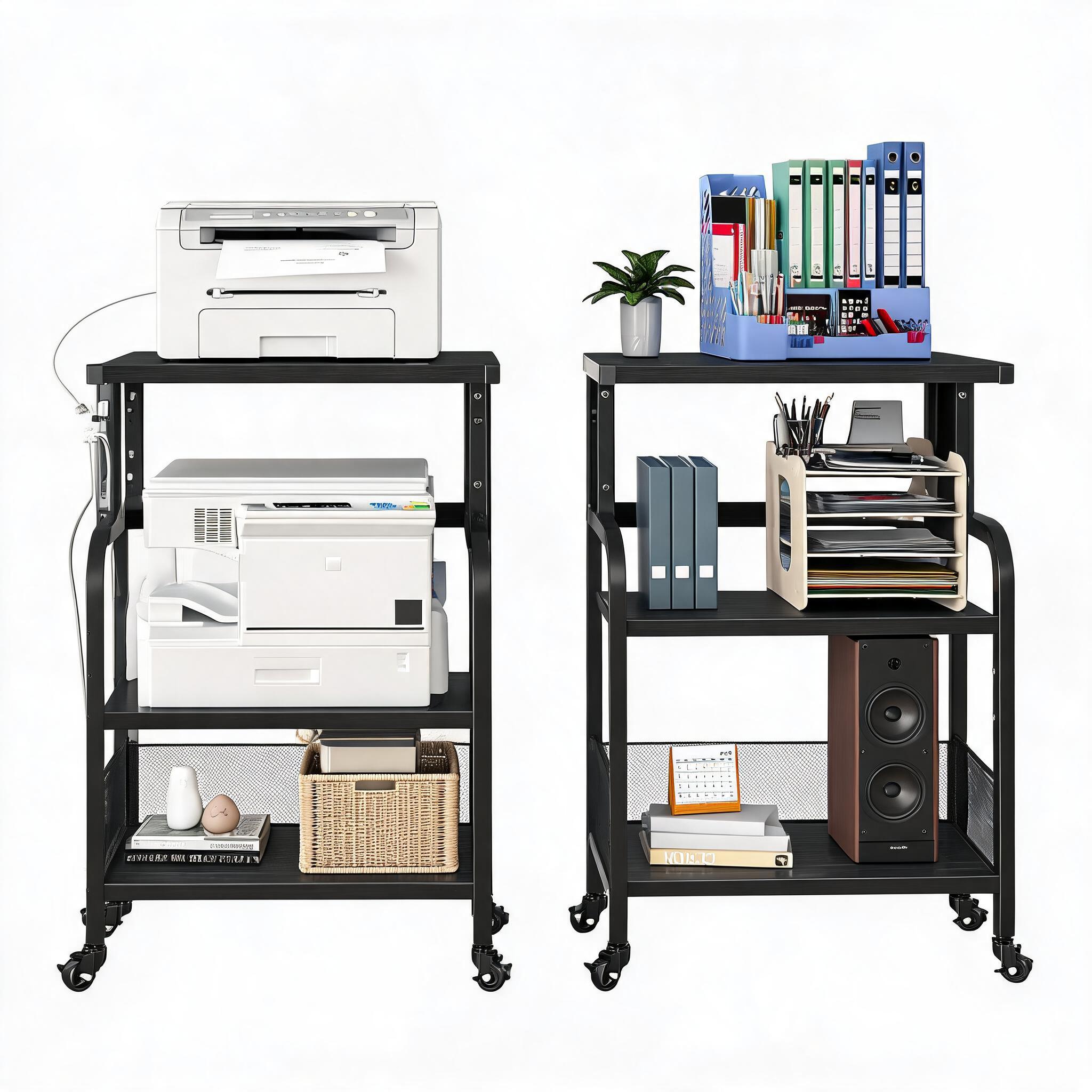 Drielaags mobiel printerrek me - Printer Stand recensie en prijs