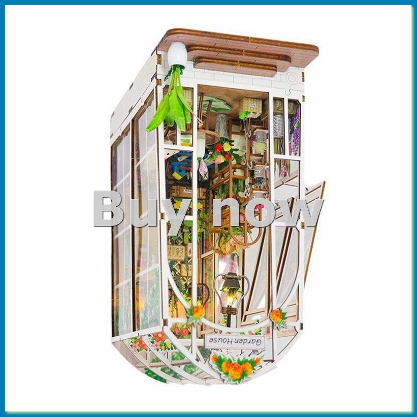 Book Nook Kit DIY Miniatuur Hu - Bookshelf recensie en prijs