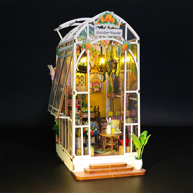 Book Nook Kit DIY Miniatuur Hu - Bookshelf recensie en prijs