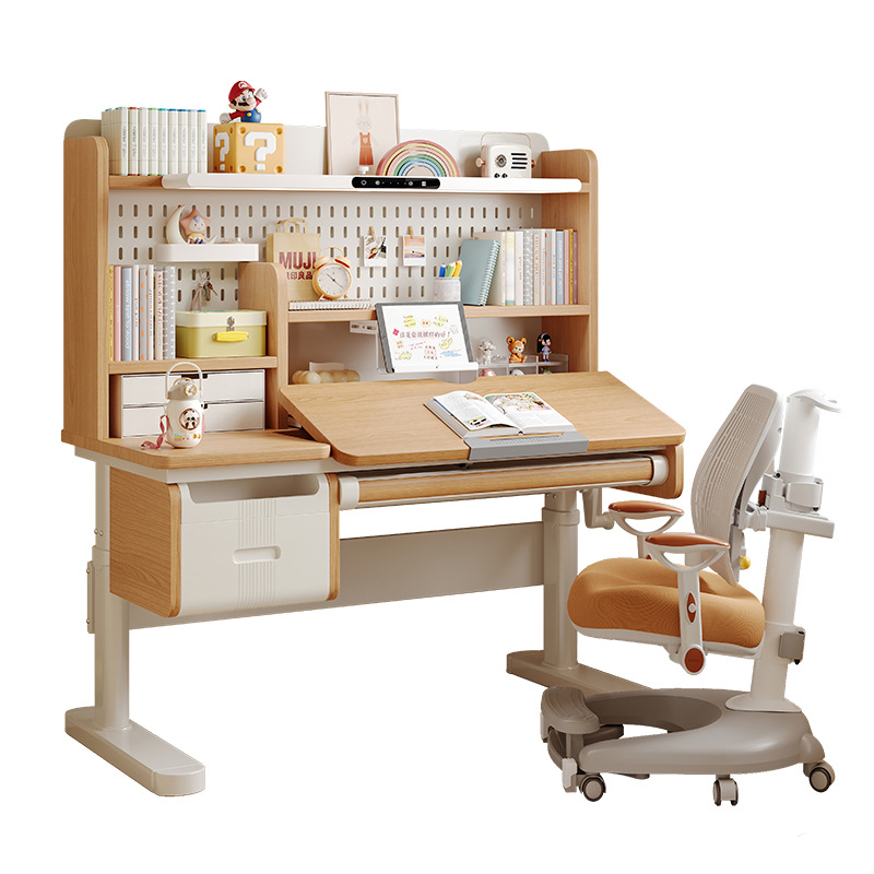 Stevige houten bureau, verstel - Desk Lamp recensie en prijs