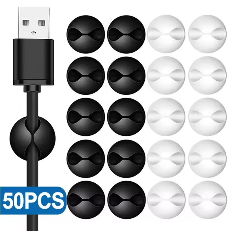 5/50 Stuks Desktop Muur Kabel  - Desk Organizer recensie en prijs