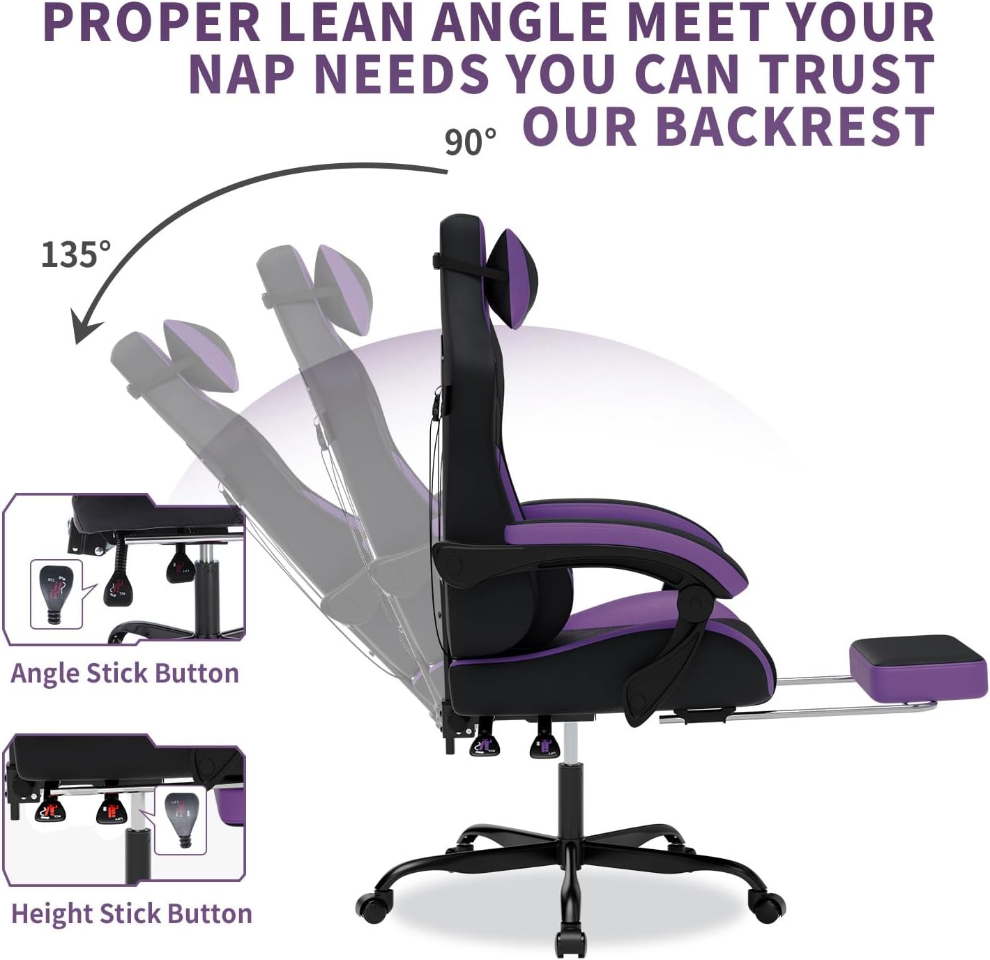 Gamingstoel met massagefunctie - Office Chair recensie en prijs